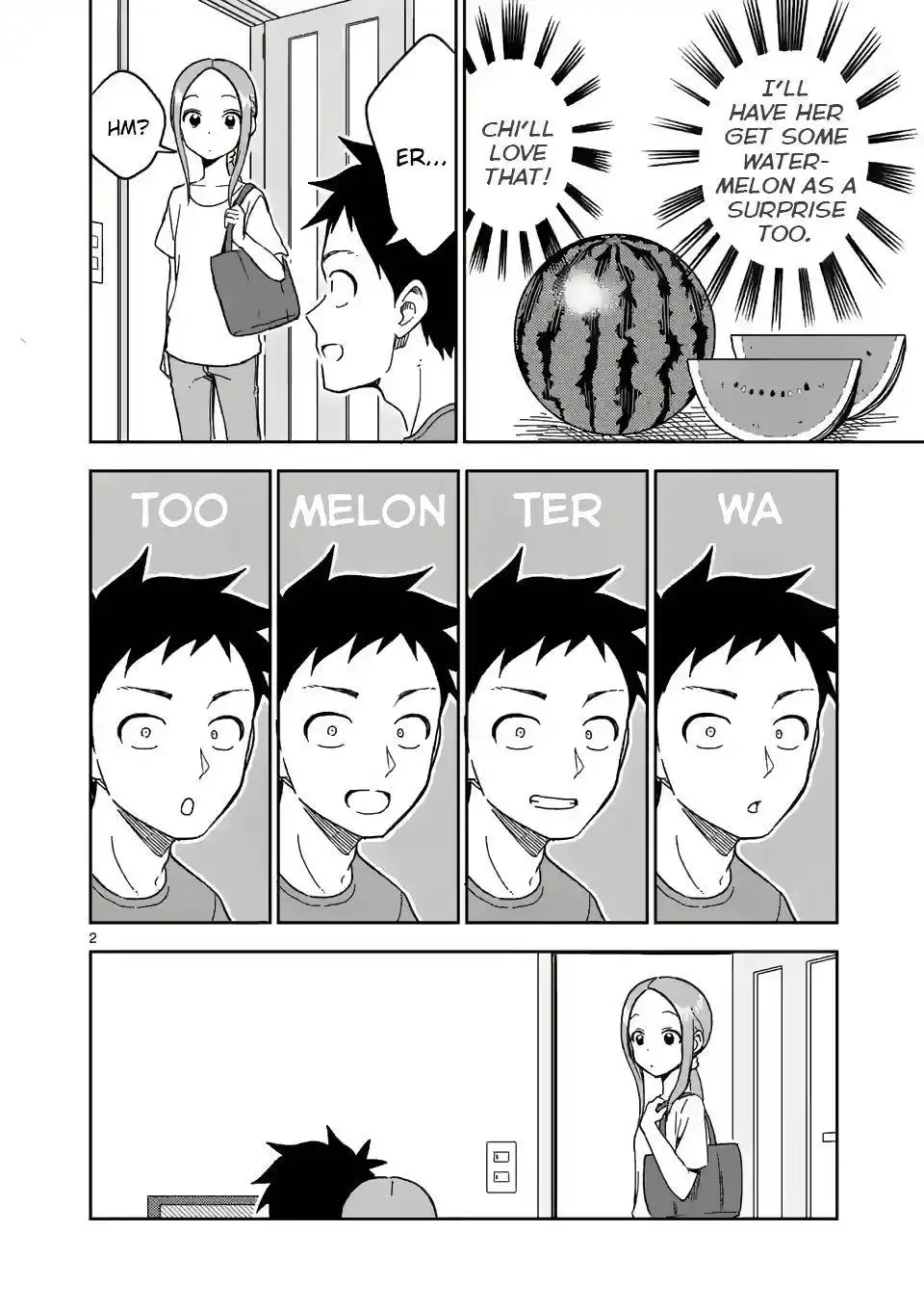 Karakai Jouzu no (Moto) Takagi-san Chapter 189 2